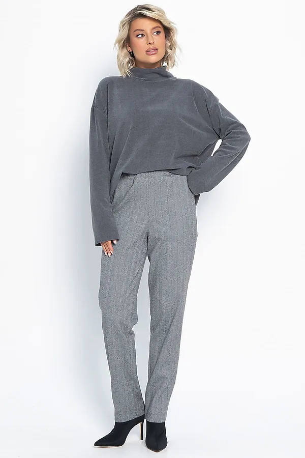 Брюки зауженные Диксон LADY TAIGA, серые - фото 2