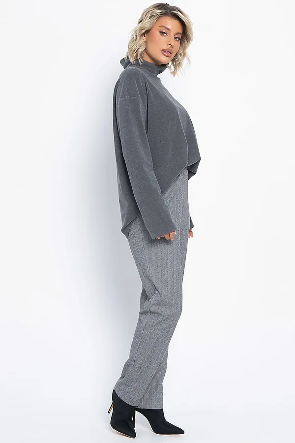 Брюки зауженные Диксон LADY TAIGA, серые - фото 2