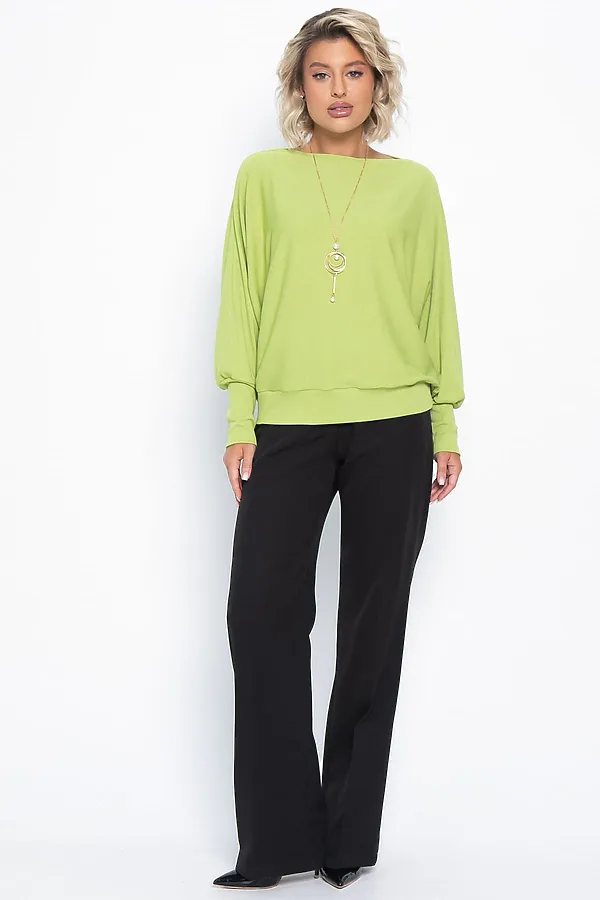 Блуза Муза LADY TAIGA, зеленое яблоко - фото 2