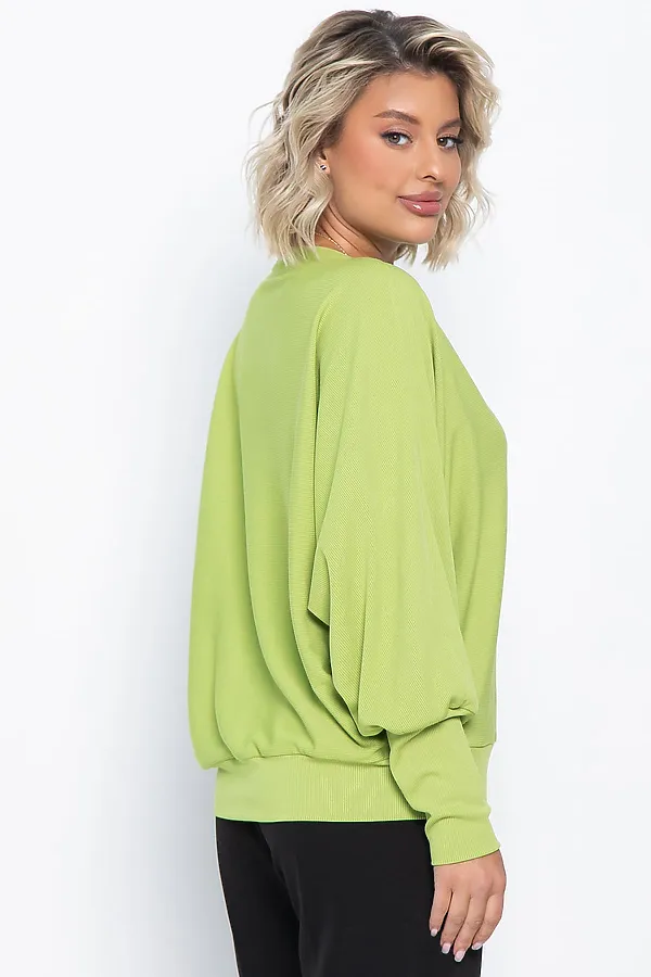 Блуза Муза LADY TAIGA, зеленое яблоко - фото 2