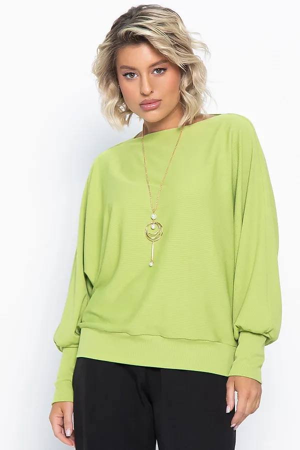 Блуза Муза LADY TAIGA, зеленое яблоко - фото 2