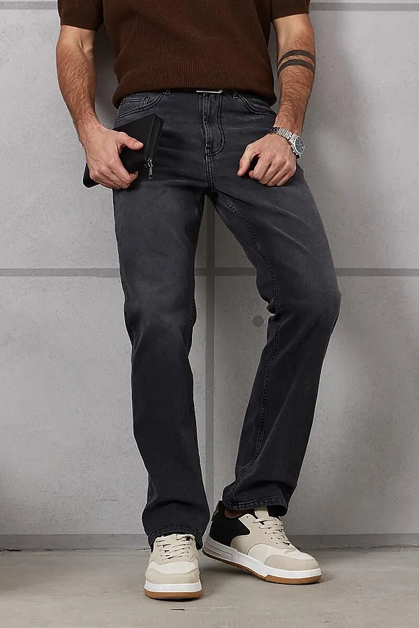 Джинсы F5, стирка темная - фото 2