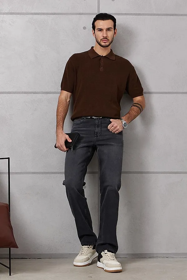 Джинсы F5, стирка темная - фото 2