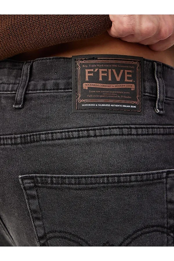 Джинсы F5, стирка темная - фото 2