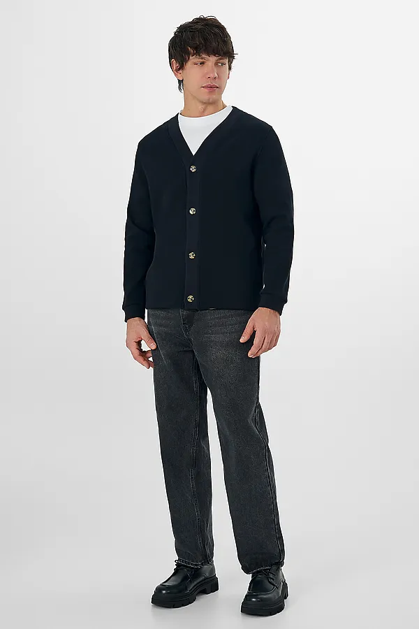 Кардиган мужской MARK FORMELLE, черный - фото 2