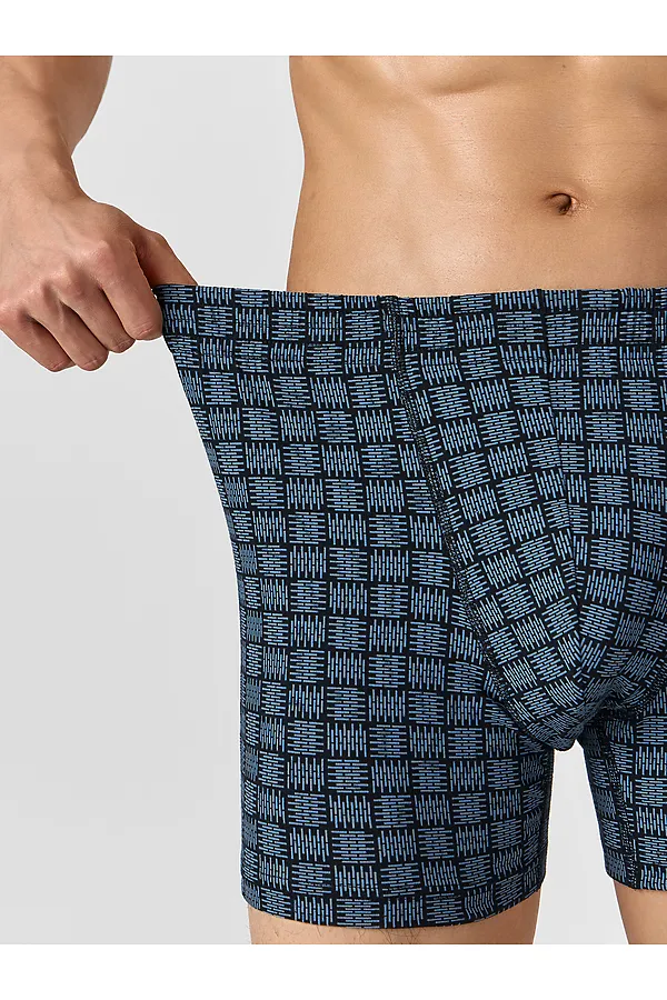 Трусы мужские MARK FORMELLE, узор на черном - фото 2