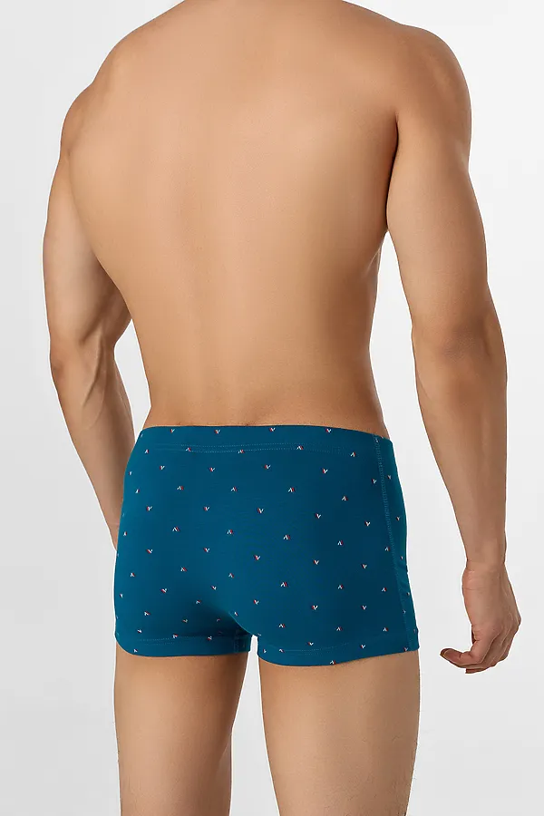 Трусы мужские (2шт) MARK FORMELLE, узор на сине -бирюзовом +гл.синий - фото 2