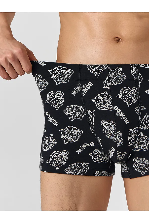 Трусы мужские MARK FORMELLE, тигры на черном - фото 2