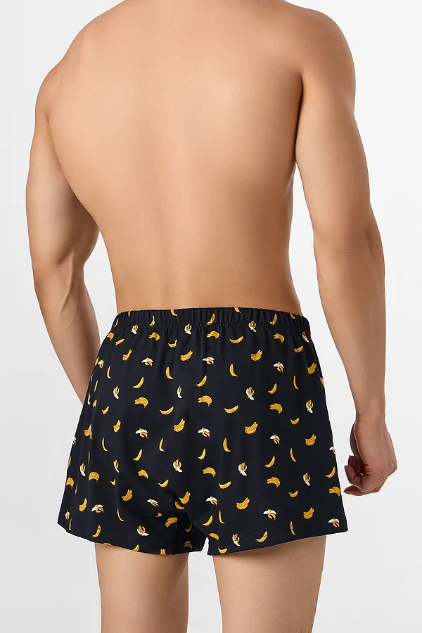 Трусы мужские MARK FORMELLE, бананы на черном - фото 2