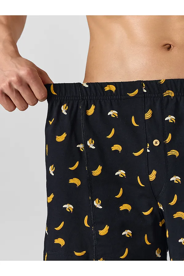 Трусы мужские MARK FORMELLE, бананы на черном - фото 2