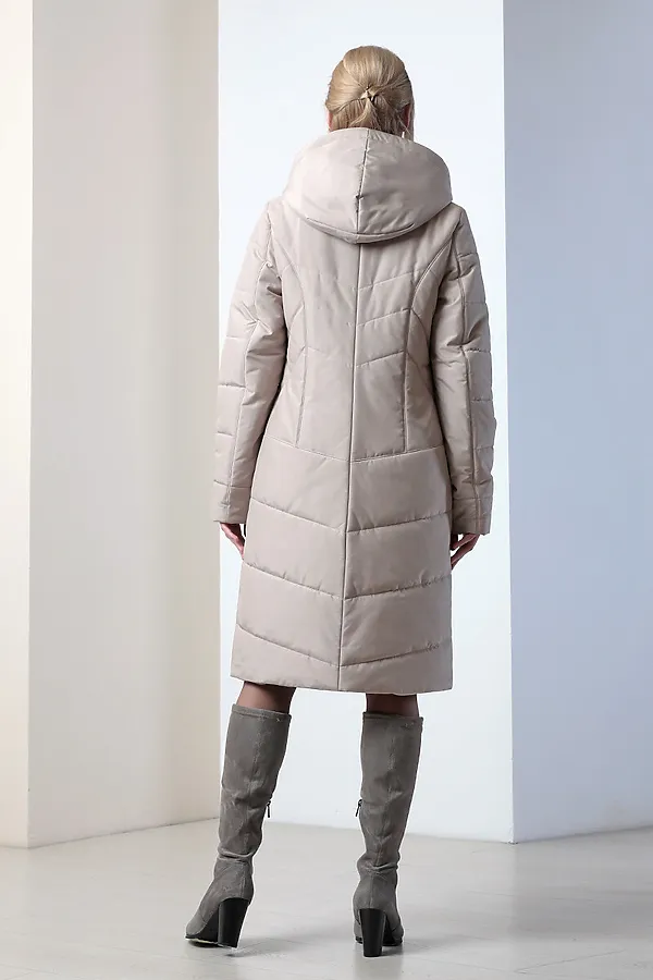 Женское пальто. DIZZYWAY, бежевый - фото 2