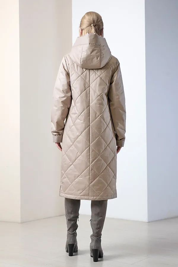 Женское пальто. DIZZYWAY, бежевый - фото 2