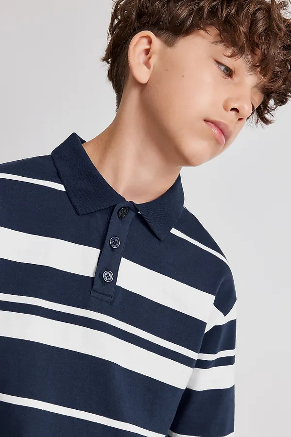 Джемпер ACOOLA, бело-голубой в полоску - фото 2