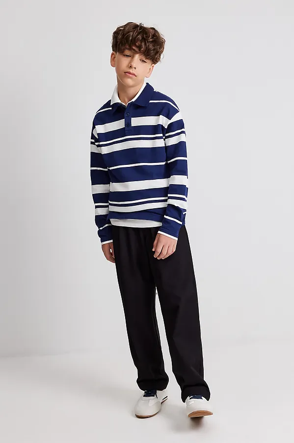 Джемпер ACOOLA, бело-голубой в полоску - фото 2