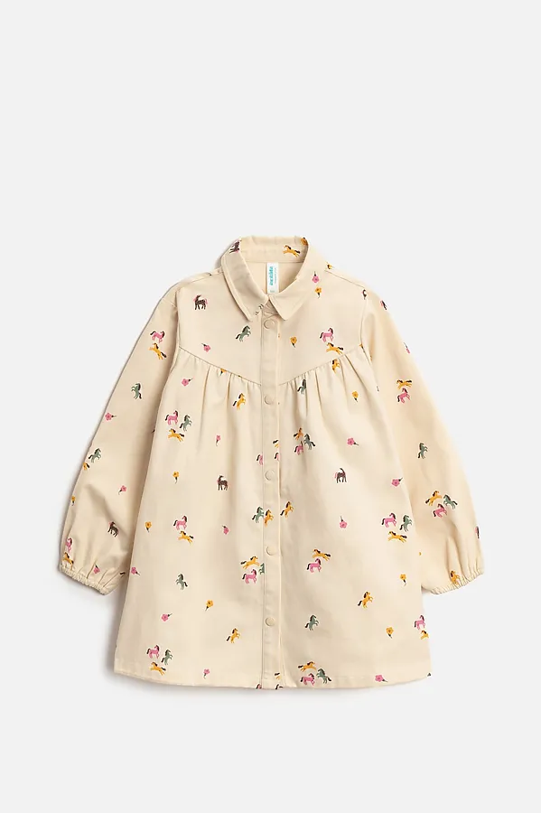 Платье ACOOLA, бежевый принт - фото 2