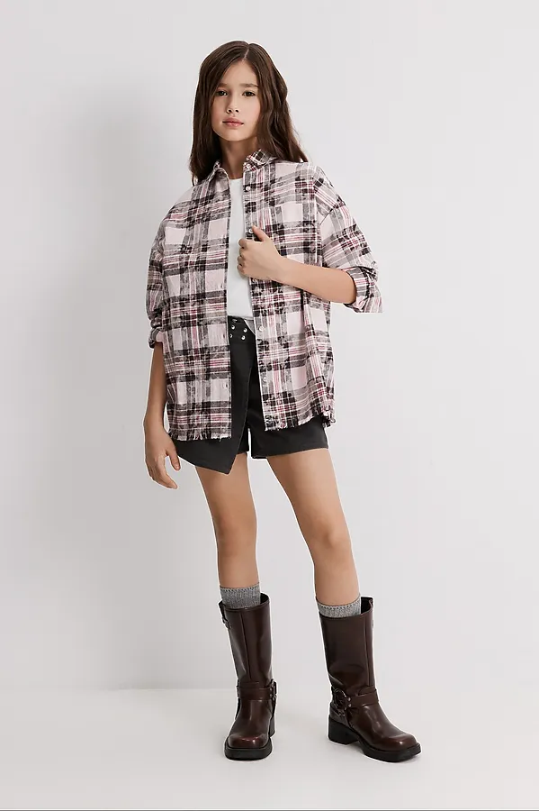 Рубашка ACOOLA, розовая клетка - фото 2