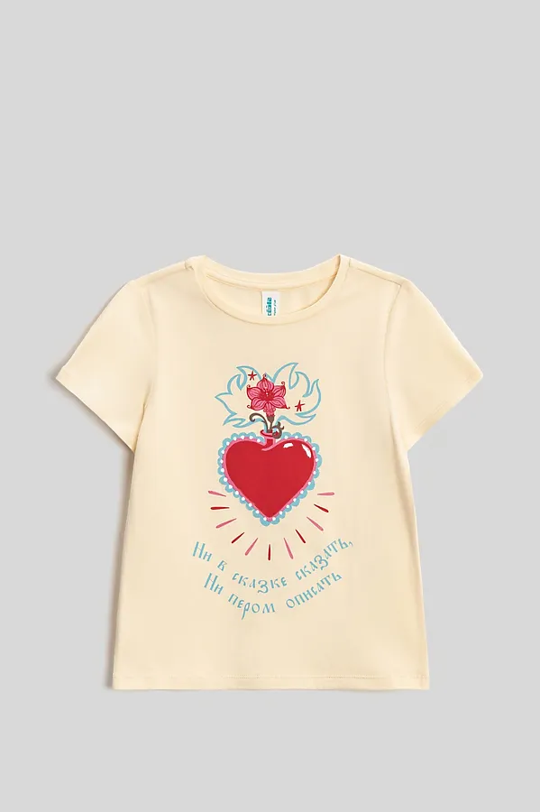 Футболка ACOOLA, крем - фото 2