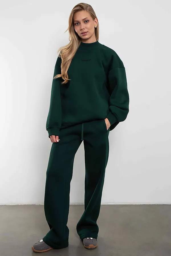 Брюки с начесом "Montblanc" Малахит KOSMOS, малахит - фото 2