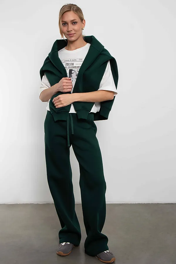 Брюки с начесом "Montblanc" Малахит KOSMOS, малахит - фото 2