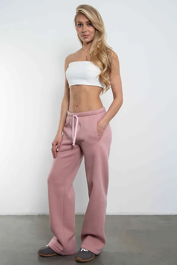 Брюки с начесом "Montblanc" Розовая Пудра KOSMOS, розовая пудра - фото 2