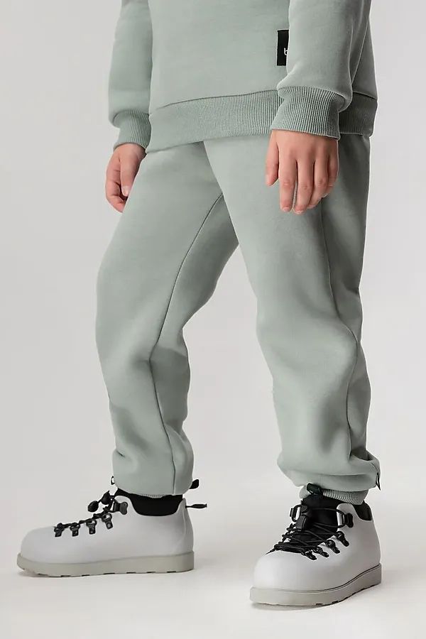 Костюм (Толстовка+Брюки) BODO, серо-зеленый - фото 2