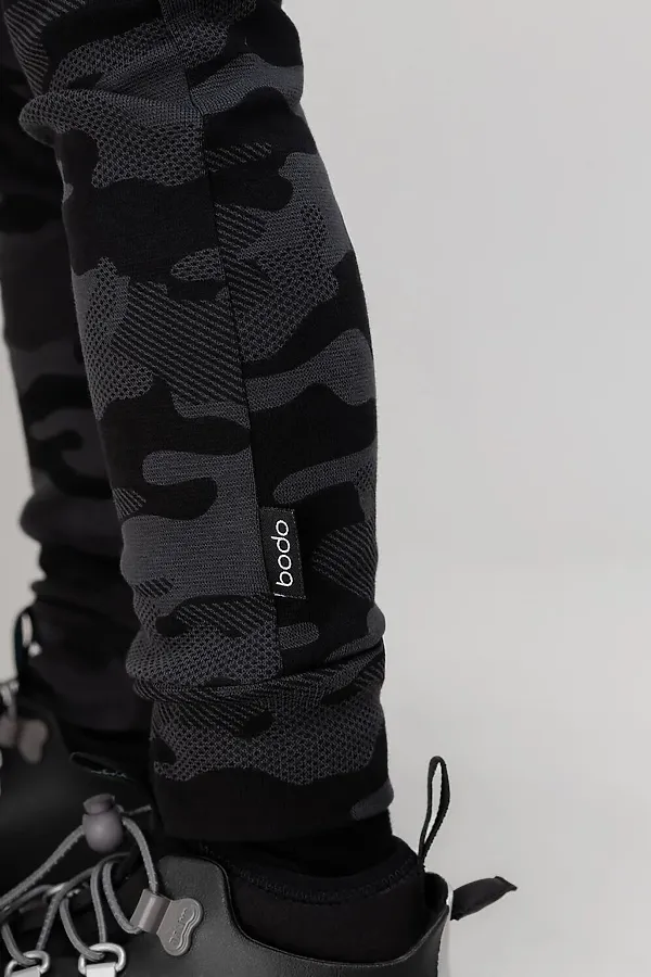 Костюм (Водолазка+Брюки) BODO-S, темно-серый камуфляж - фото 2