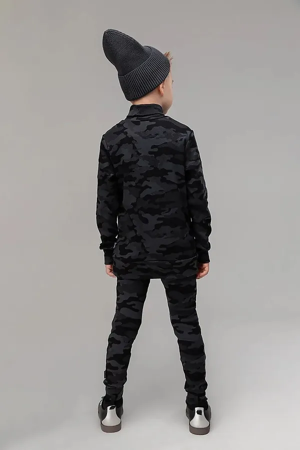 Костюм (Водолазка+Брюки) BODO-S, темно-серый камуфляж - фото 2