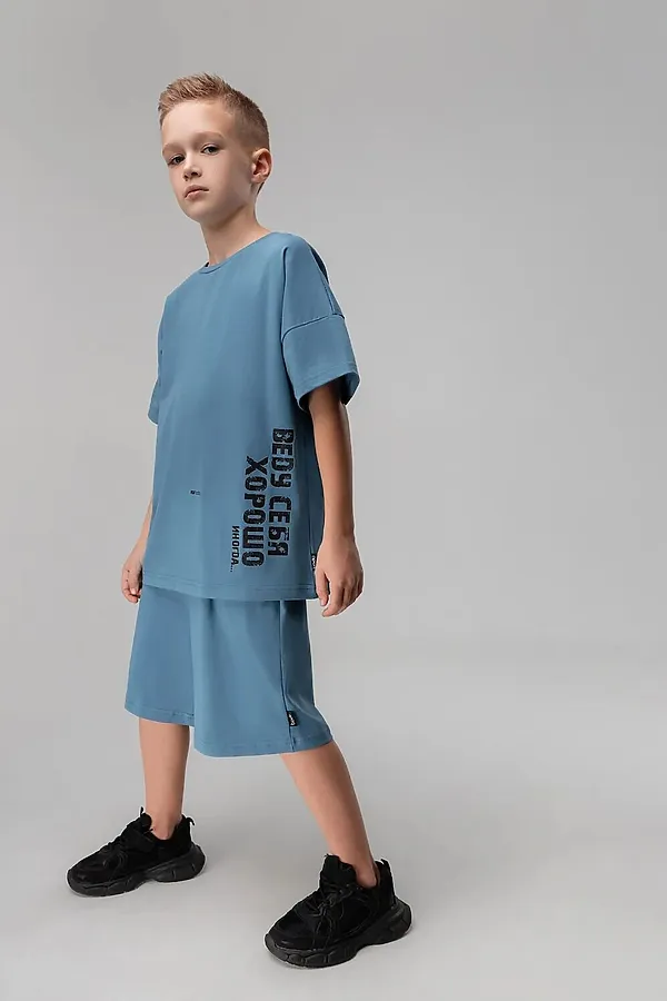 Костюм (Водолазка+Брюки) BODO-S, деним - фото 2