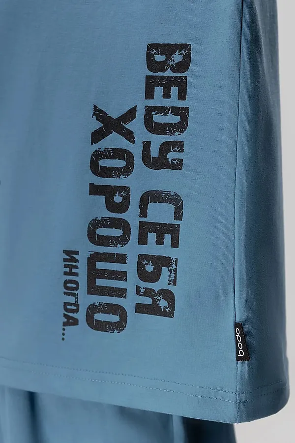 Костюм (Водолазка+Брюки) BODO-S, деним - фото 2