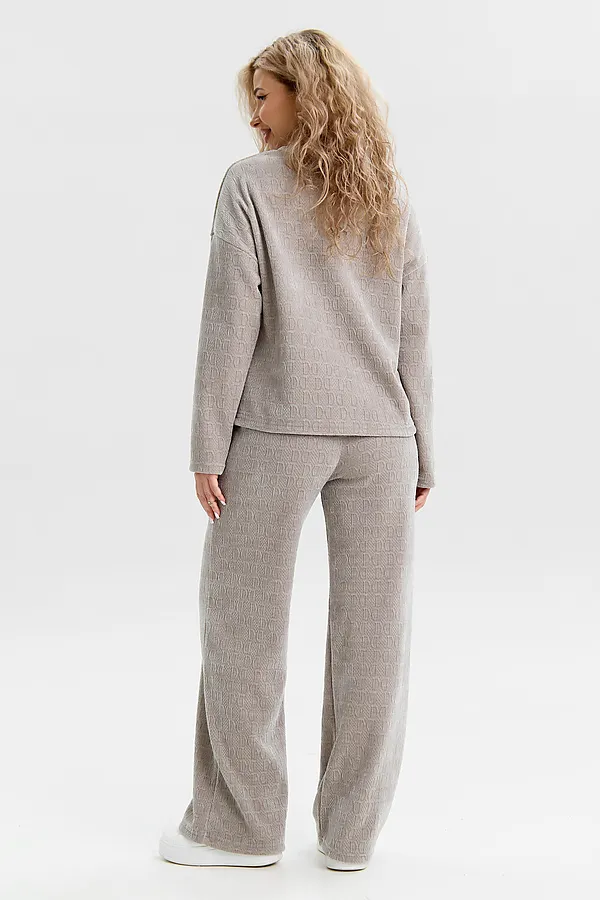 Костюм с брюками 37001 НАТАЛИ, жемчужно-серый - фото 2