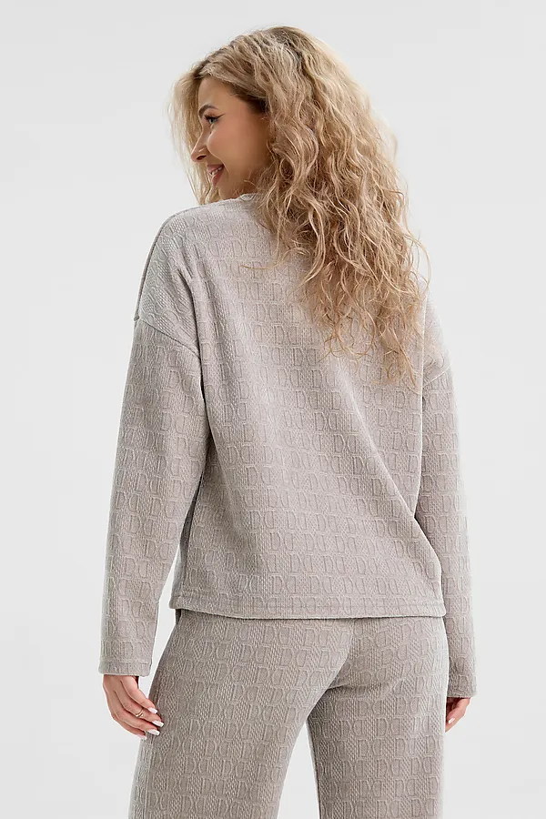 Костюм с брюками 37001 НАТАЛИ, жемчужно-серый - фото 2