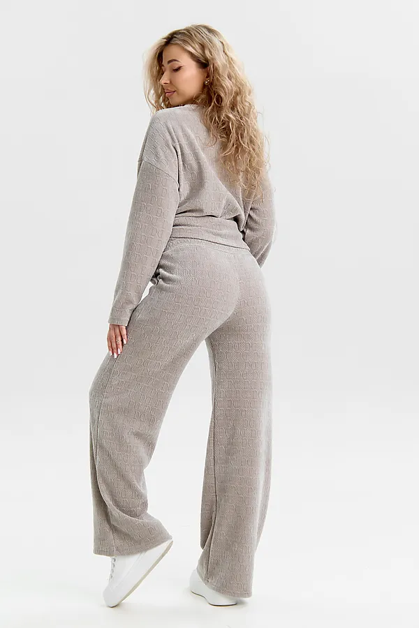 Костюм с брюками 37001 НАТАЛИ, жемчужно-серый - фото 2