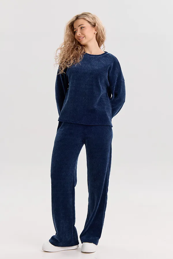 Костюм с брюками 37001 НАТАЛИ, синий - фото 2