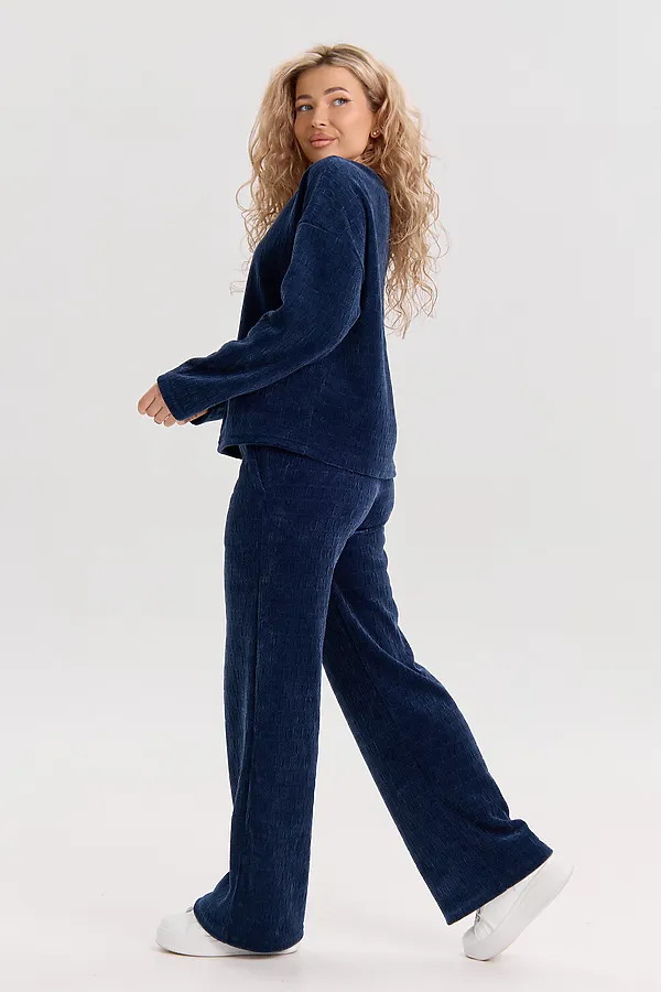 Костюм с брюками 37001 НАТАЛИ, синий - фото 2