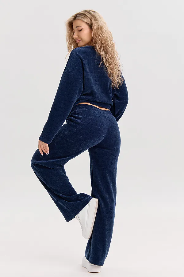 Костюм с брюками 37001 НАТАЛИ, синий - фото 2