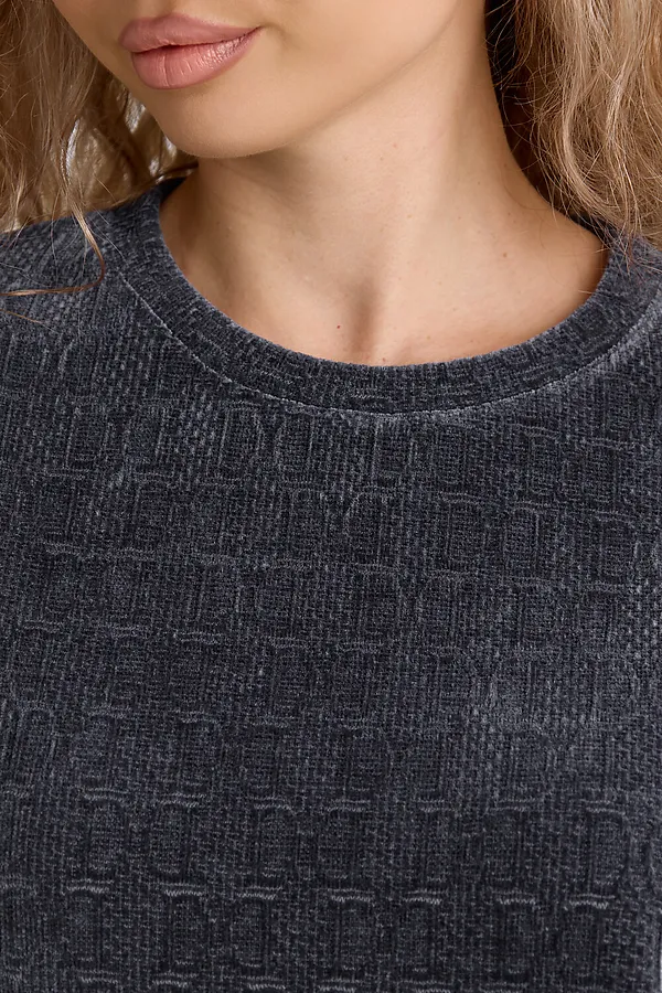 Костюм с брюками 37001 НАТАЛИ, графит - фото 2