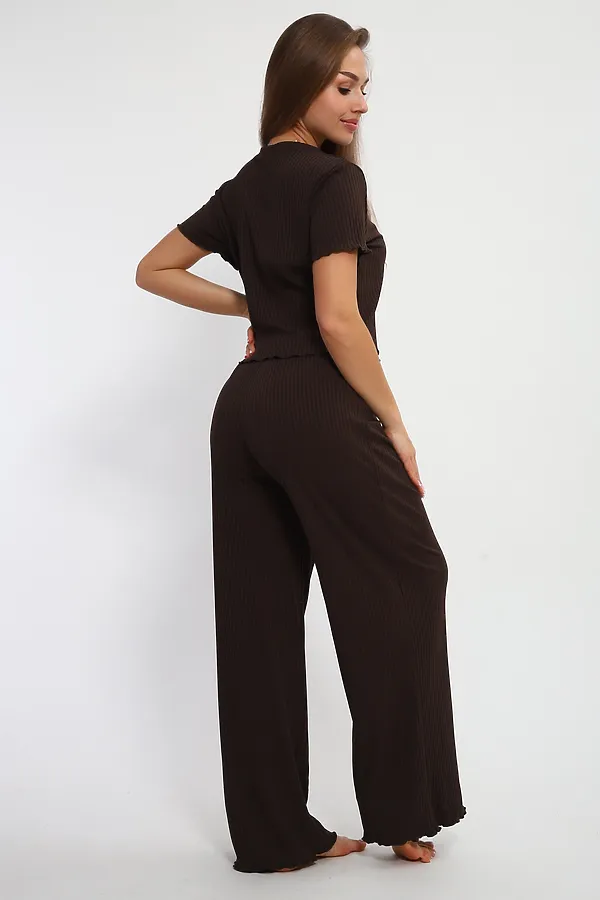 Костюм с брюками 85557 НАТАЛИ, шоколадный - фото 2