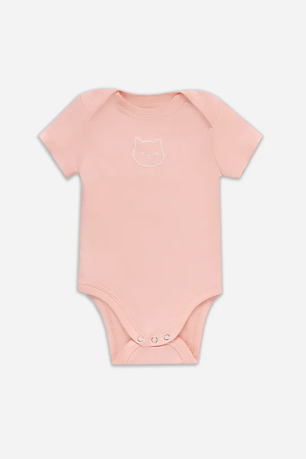 Боди детское (2шт.) MARK FORMELLE, розовый +печать - фото 2
