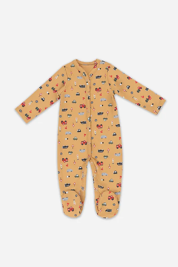 Комбинезон нательный детский (2шт.) MARK FORMELLE, машинки на бисквите +серо -голубой - фото 2