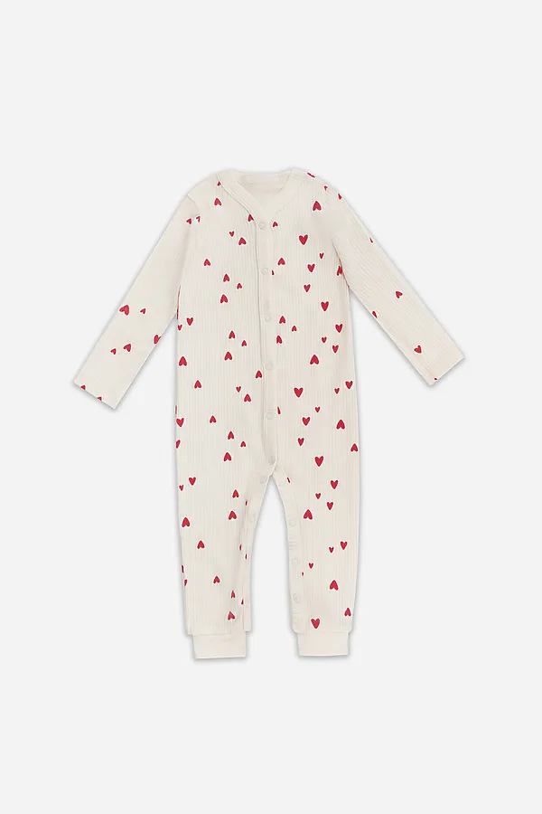 Комбинезон нательный детский (2шт.) MARK FORMELLE, сердечки на молочном +бантики на розовой сказке - фото 2