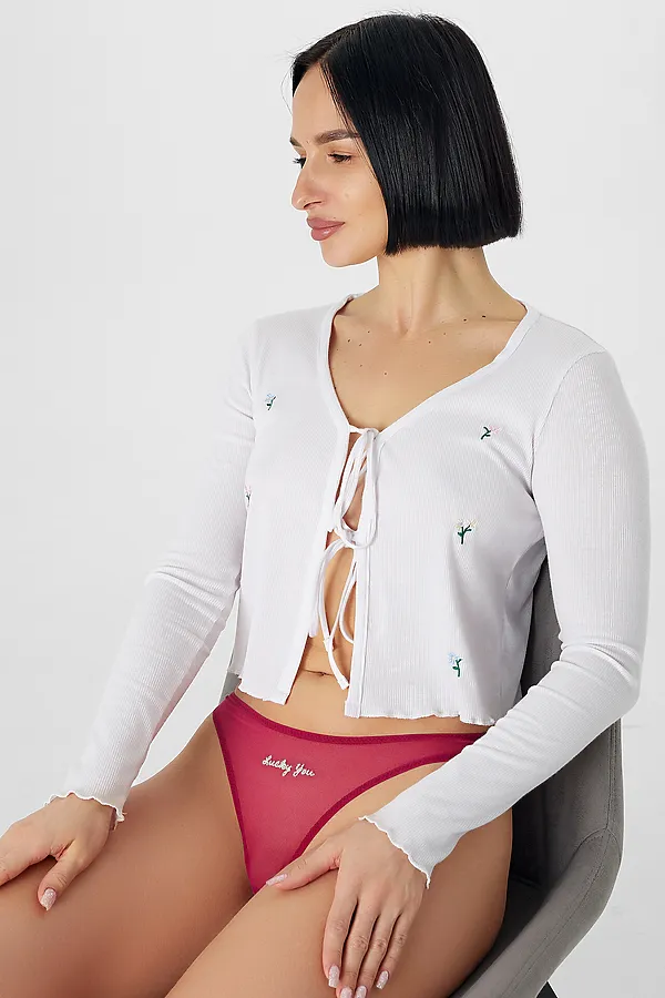 Трусы женские MARK FORMELLE, бордовый1 - фото 2