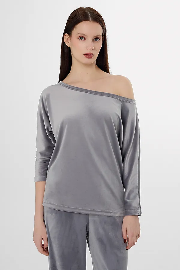 Комплект женский (джемпер, брюки) MARK FORMELLE, серый - фото 2