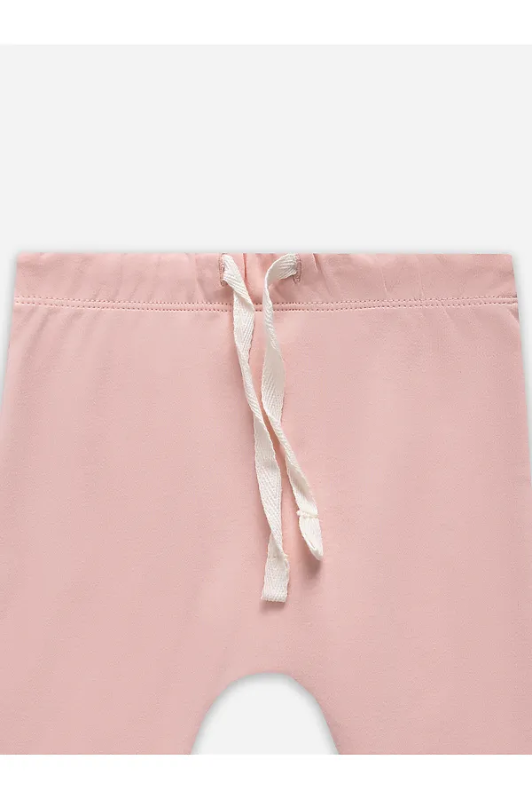 Комплект детский (боди, ползунки) MARK FORMELLE, молочный +серебристо -розовый +печать - фото 2