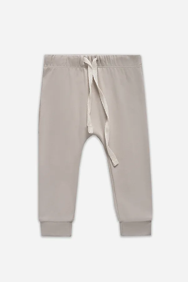 Комплект детский (боди, ползунки) MARK FORMELLE, молочный +серо -коричневый +печать - фото 2