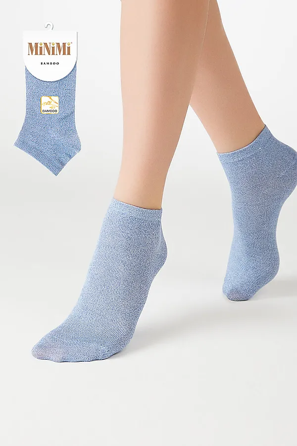 MINI BAMBOO 2203 MINIMI, jeans melange (синий) - фото 2