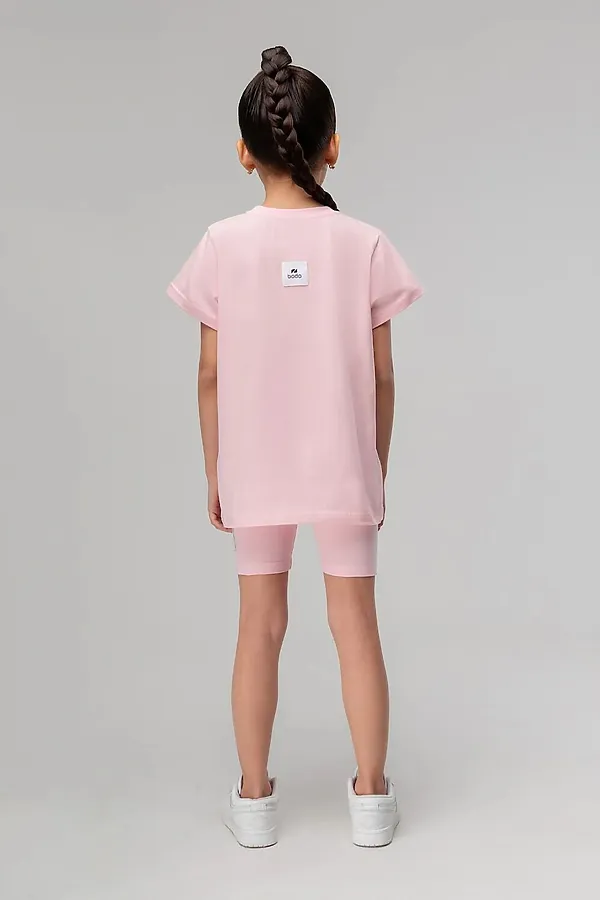Костюм (Футболка+Шорты) BODO-S, розовый - фото 2