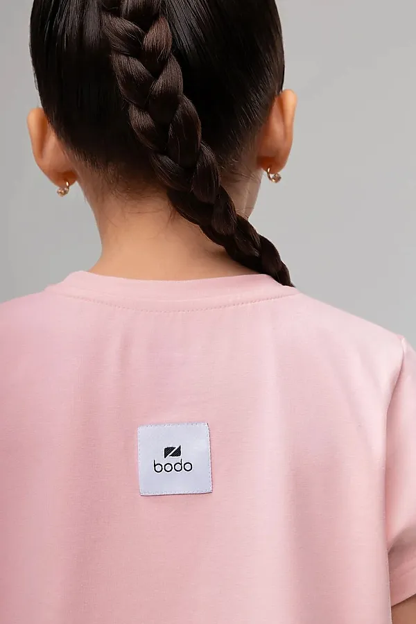 Костюм (Футболка+Шорты) BODO-S, розовый - фото 2
