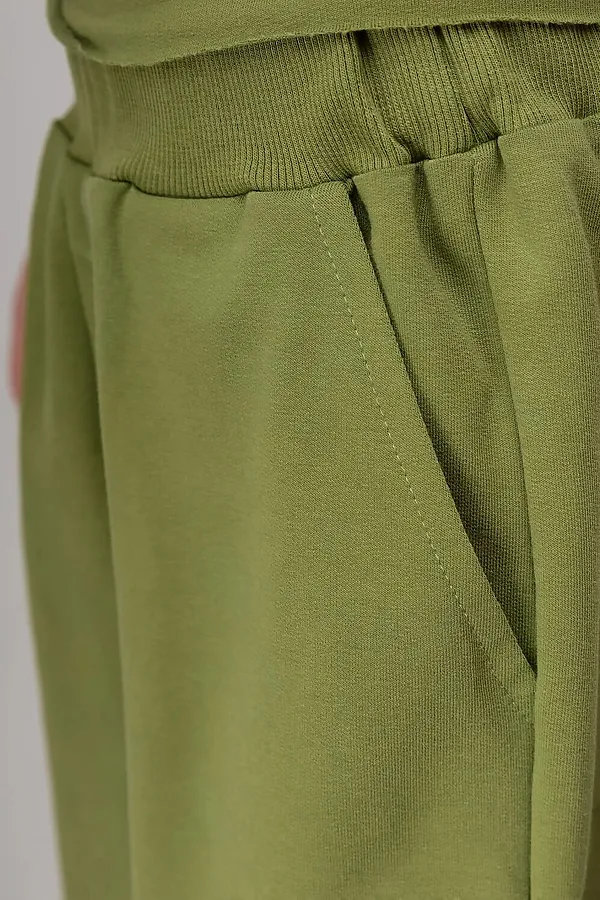 Костюм (Футболка+Шорты) BODO, оливковый - фото 2