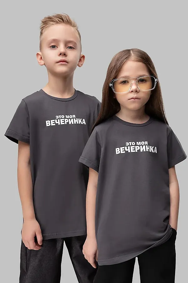 Футболка BODO-S, темно-серый - фото 2