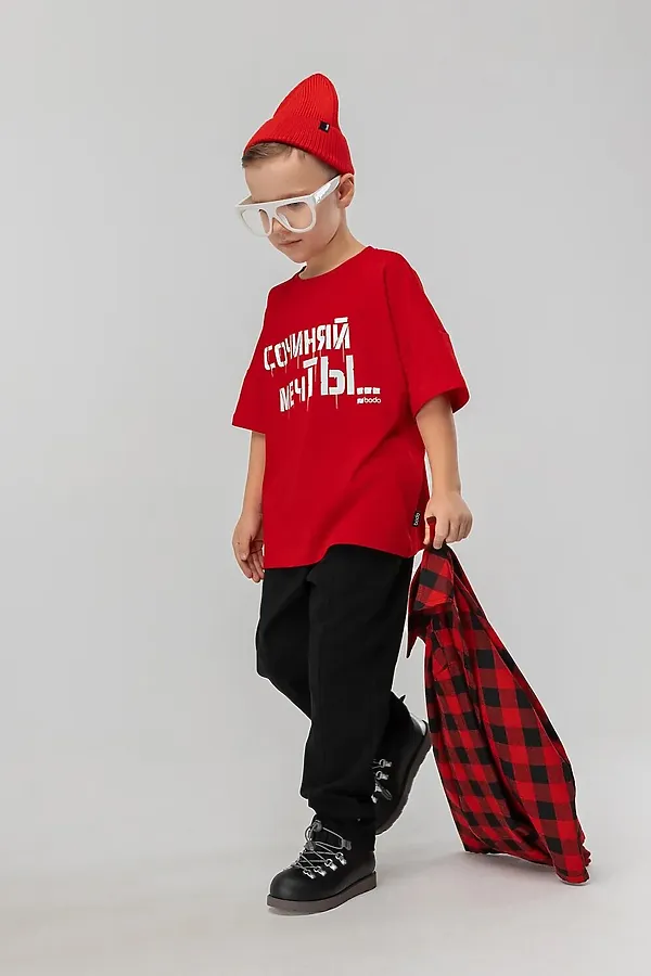 Футболка BODO, красный - фото 2